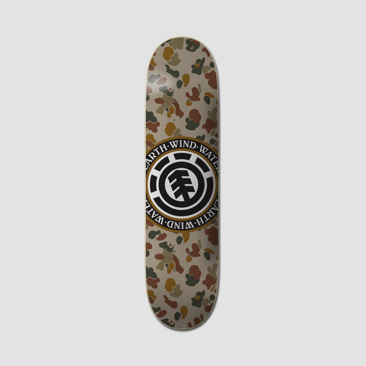 Element Sand Camo Seal Skateboard Deck - 8.25"