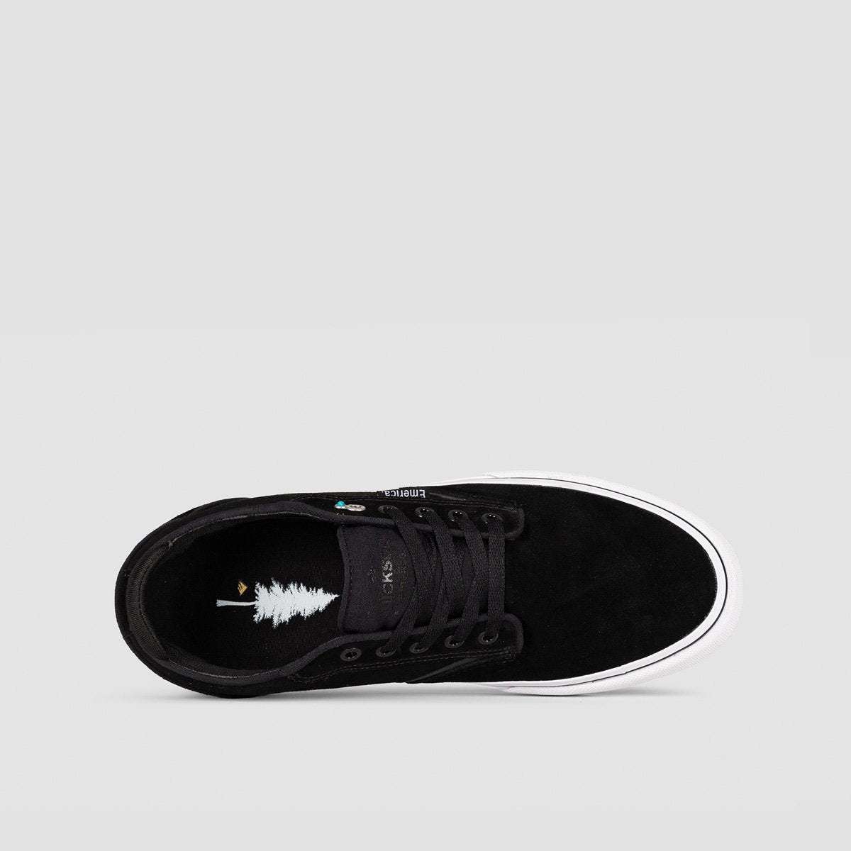 Emerica Dickson Black/White/Gold - Footwear