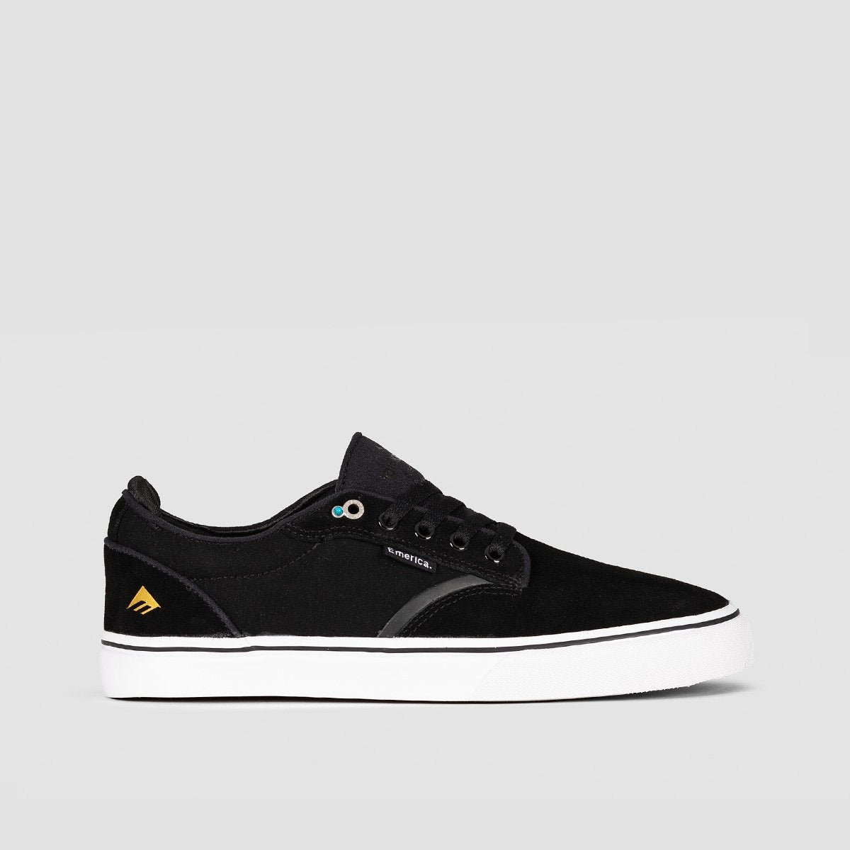 Emerica Dickson Black/White/Gold - Footwear