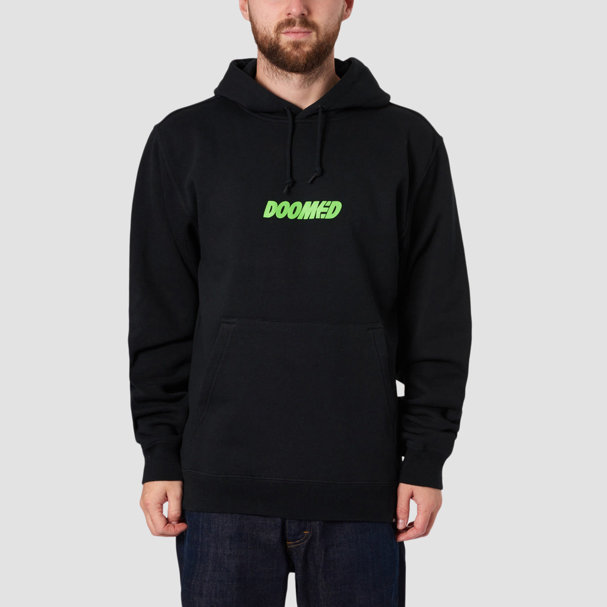 Etnies X Doomed Logo Pullover Hoodie Black