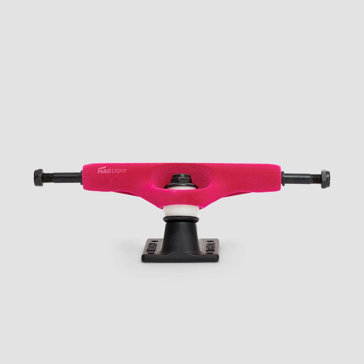 Tensor Mag Light Velvet 5.25 Skateboard Trucks 1 Pair Crimson/Black - 7.875"