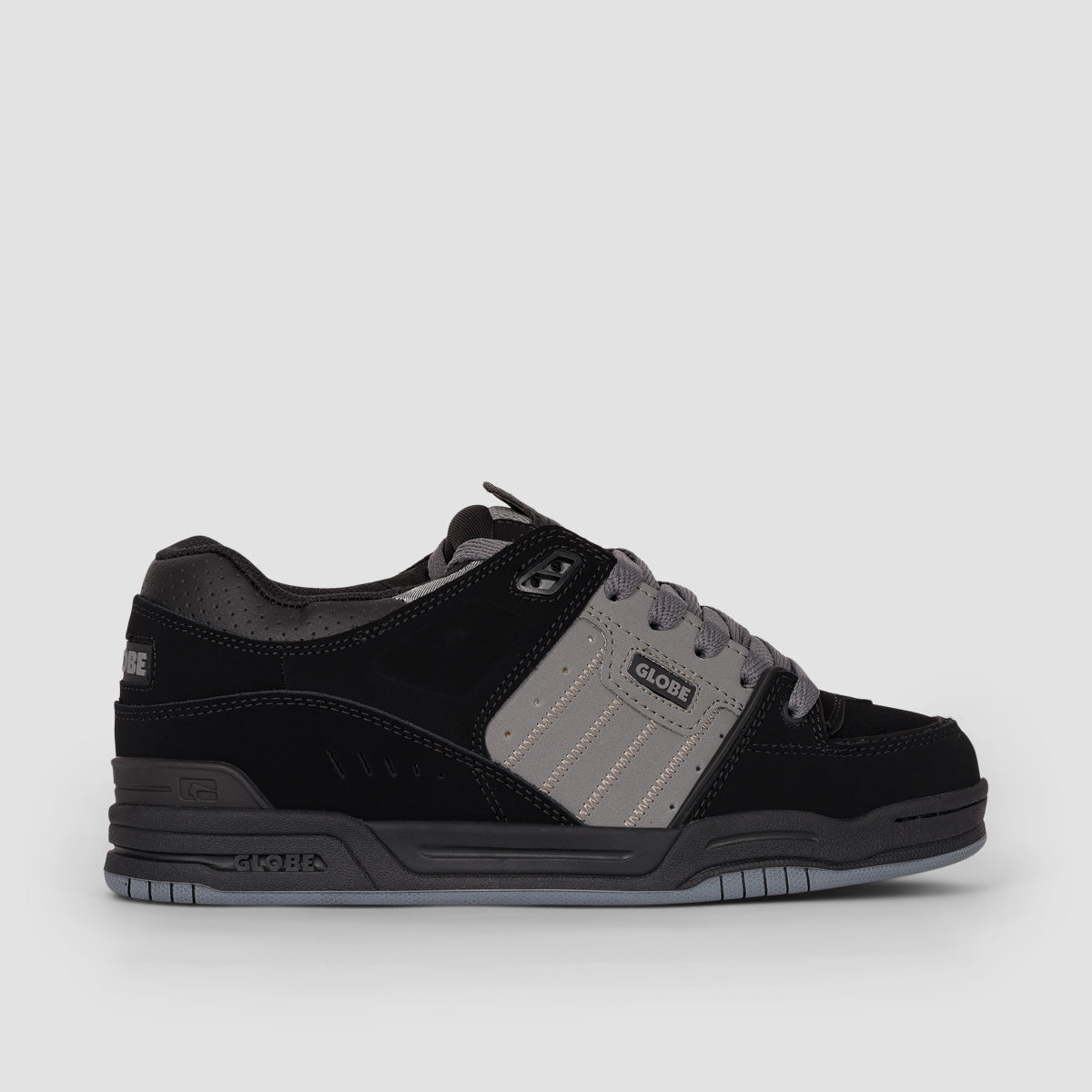 Globe Fusion Shoes - Black/Charcoal Split