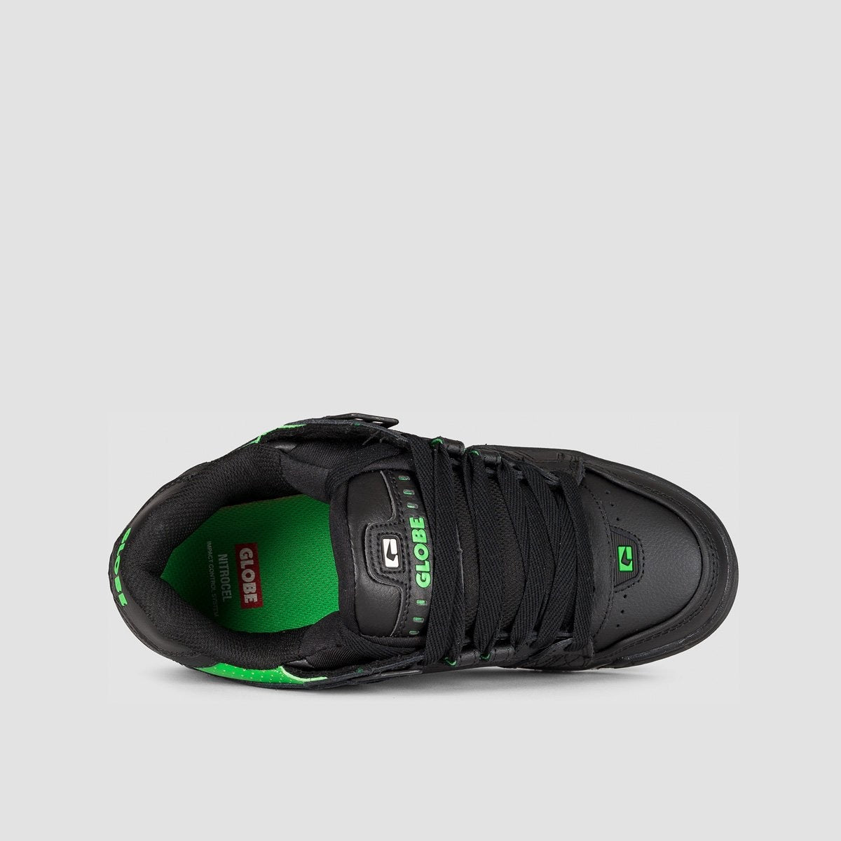 Globe Sabre Black/Moto Green - Footwear