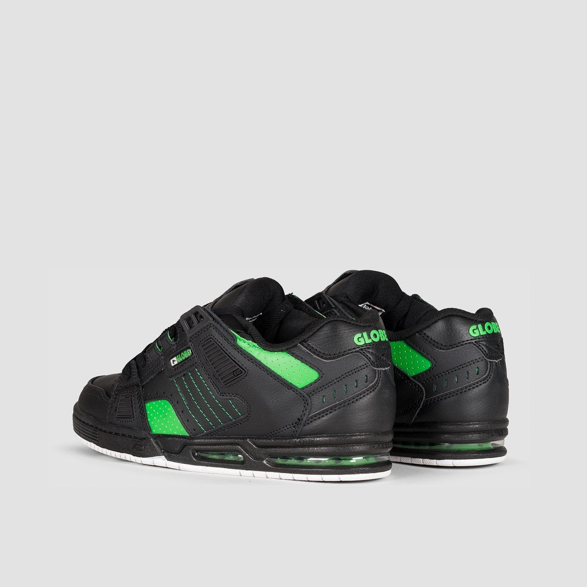 Globe Sabre Black/Moto Green - Footwear