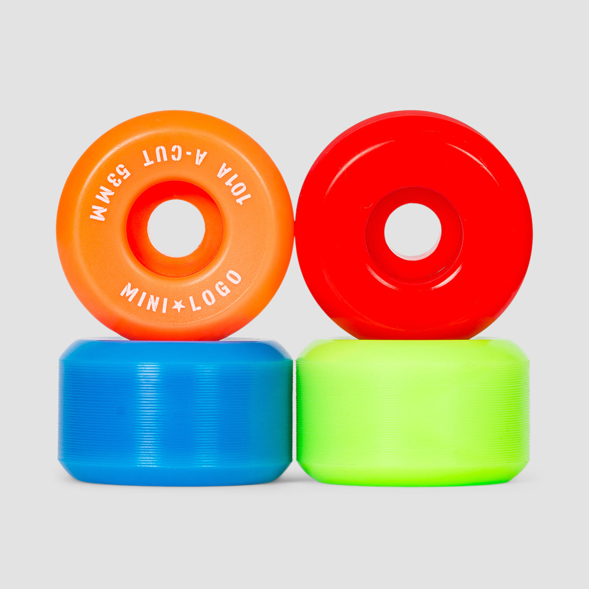 Mini Logo A-Cut 2 101a Skateboard Wheels Assorted 53mm