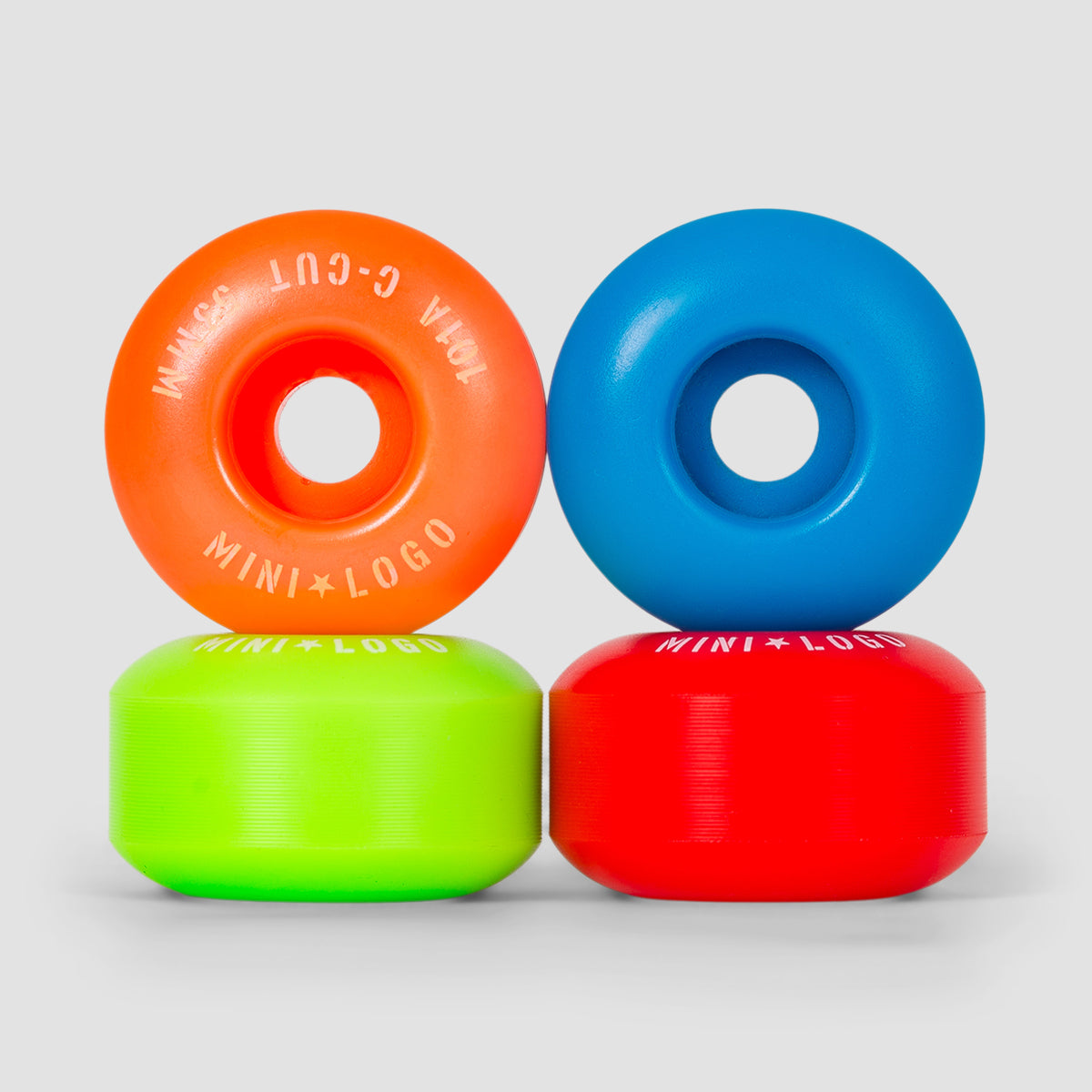 Mini Logo C-Cut 2 101a Skateboard Wheels Assorted 53