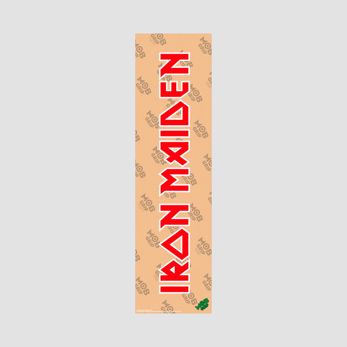 MOB Iron Maiden Logo Grip Tape Clear - 9"