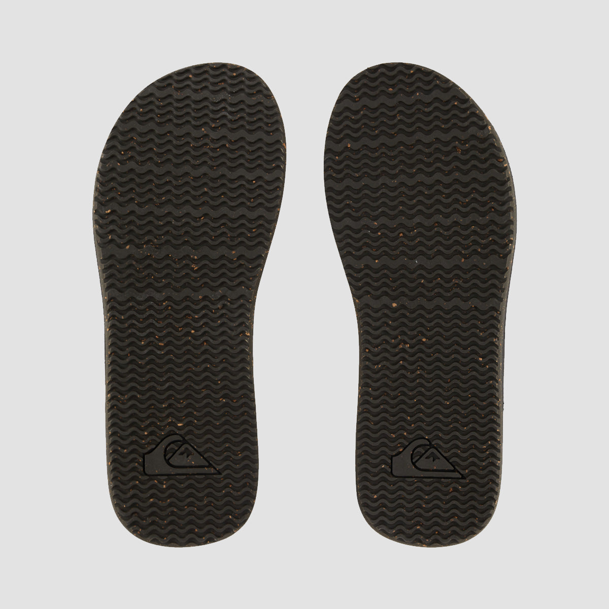 Quiksilver Carver Natural Leather Sandals Black/Black/Brown