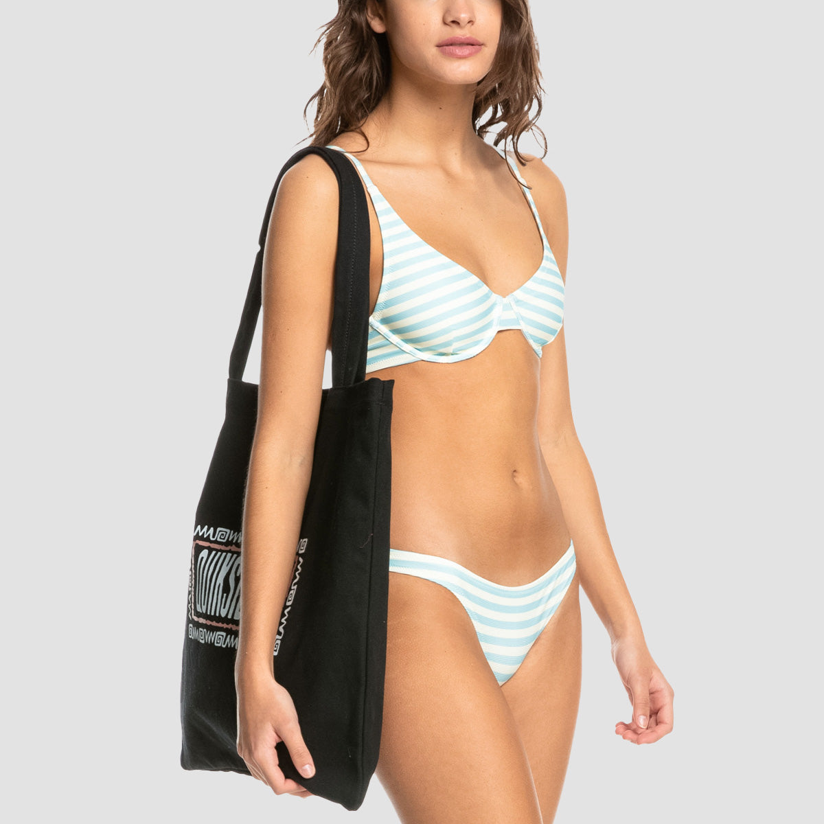 Quiksilver The Classic Tote Bag Tarmac 1 - Womens