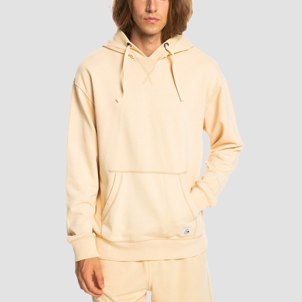 Quiksilver Tripaway Pullover Hoodie Prairie Sand