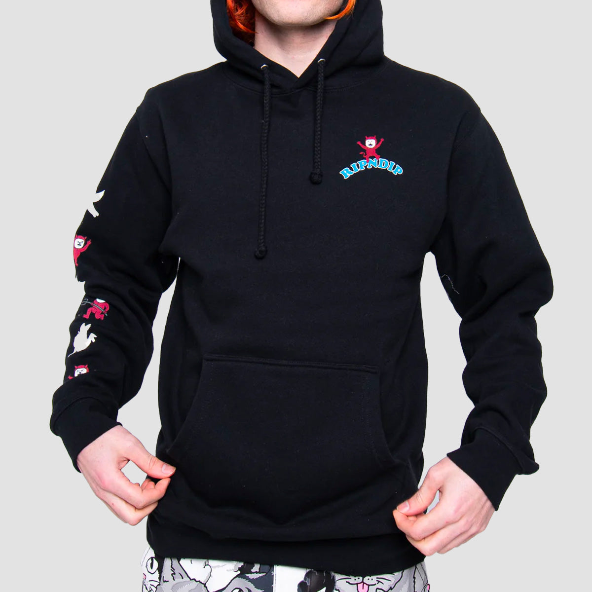 Ripndip Heaven On Earth Pullover Hoodie Black