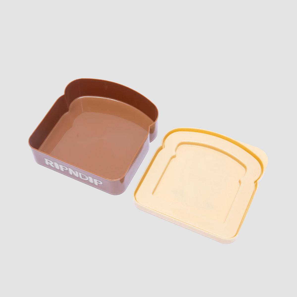 Ripndip Lets Get This Bread Sandwich Box 115x125mm Brown