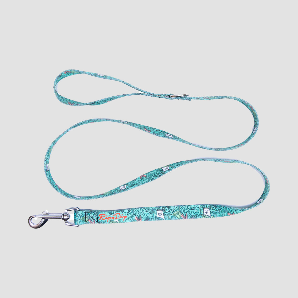 Ripndip Nermal Leaf Pet Leash Green