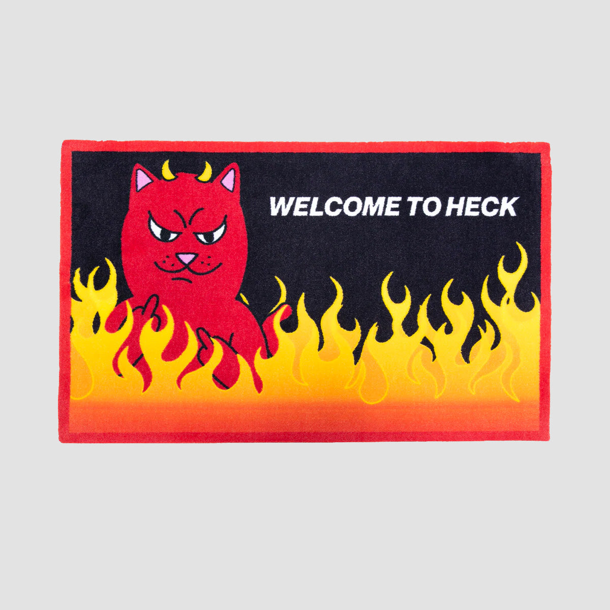 Ripndip Welcome To Heck Rug Black