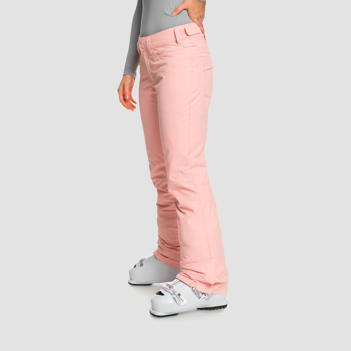 Roxy Backyard 10K Snow Pants Mellow Rose - Womens