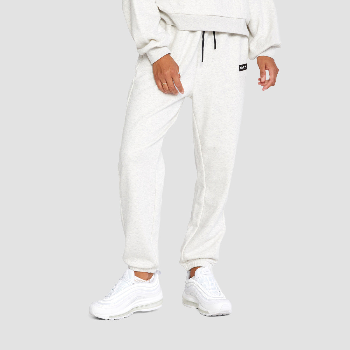 RVCA VA Essential Sweatpants Snow Marle - Womens
