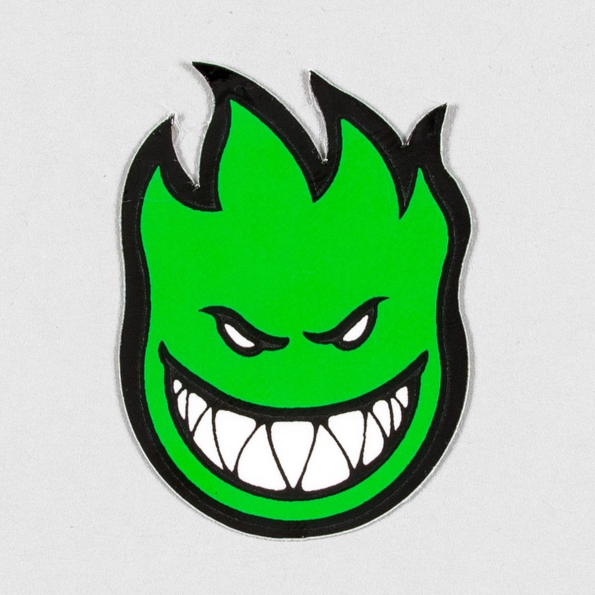 Spitfire Fireball Mini Sticker X-Small Green 40mm x 25mm - Skateboard