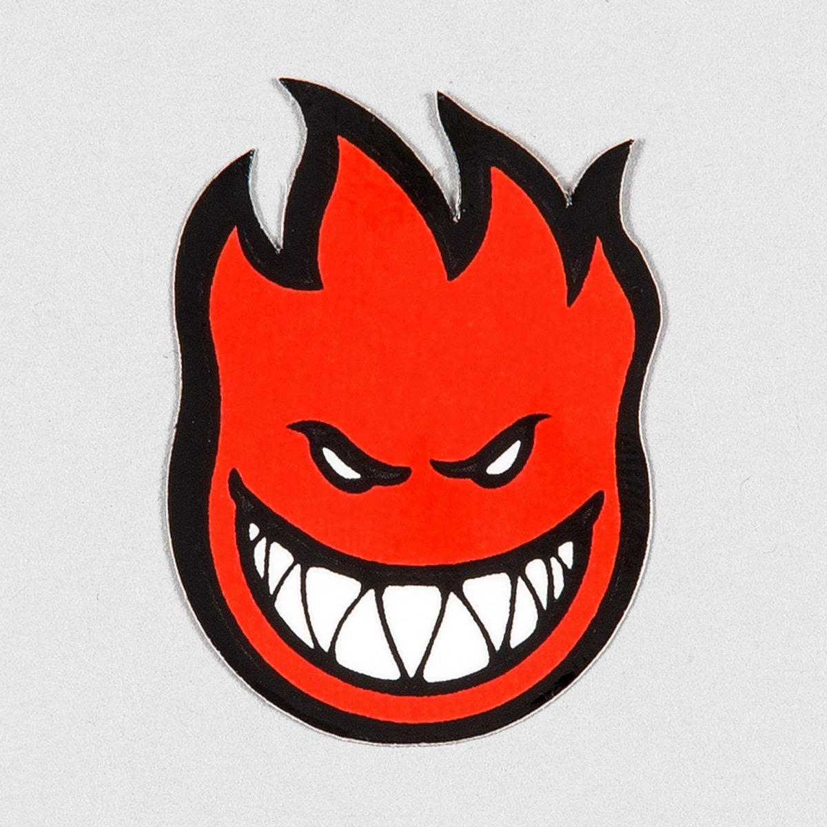 Spitfire Fireball Mini Sticker X-Small Red 40mm x 25mm - Skateboard