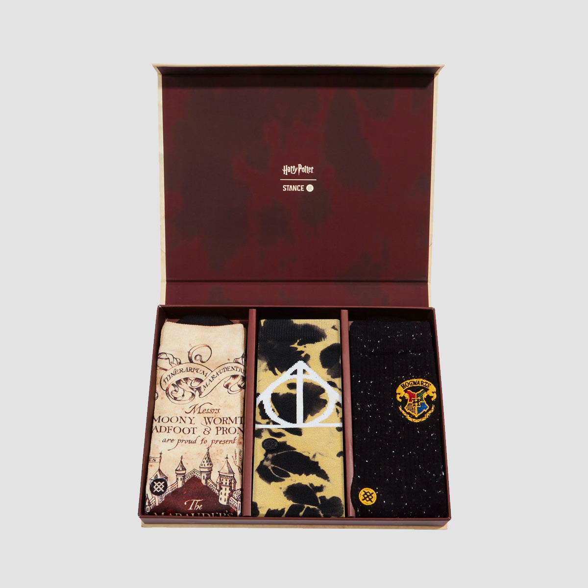 Stance Harry Potter Sorting Hat Socks 3 Pack Box Set Multi