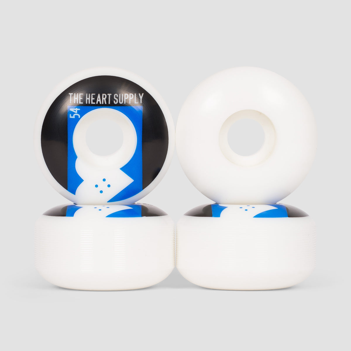 The Heart Supply Even Skateboard Wheels Royal Blue 54mm