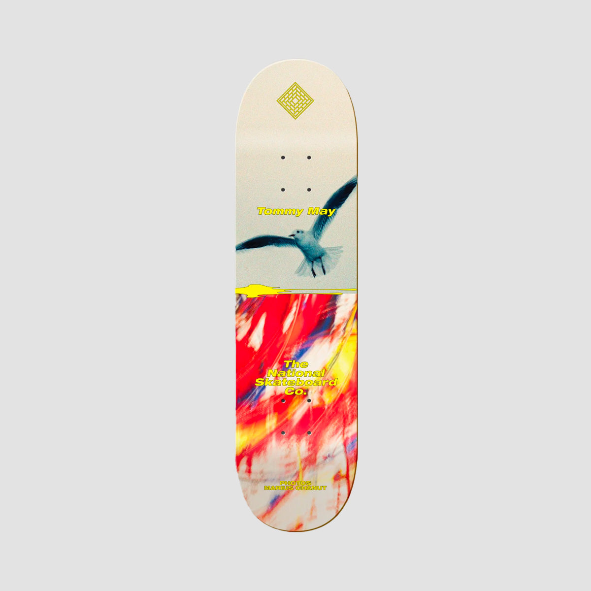 The National Skateboard Co Tommy May By Marius Chanut Skateboard Deck - 8.125"