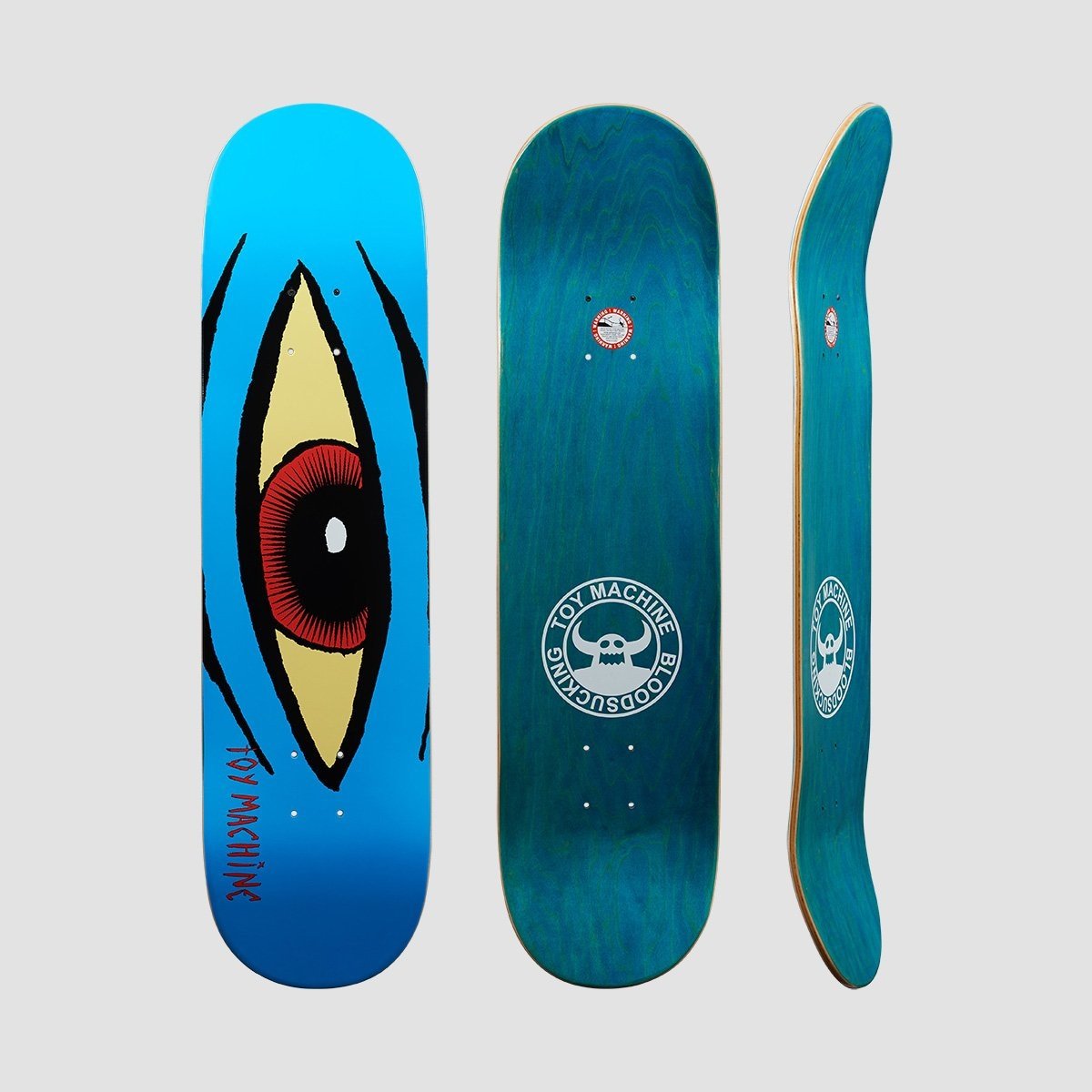 Toy Machine Sect Eye Skateboard Deck Blue - 8.38"