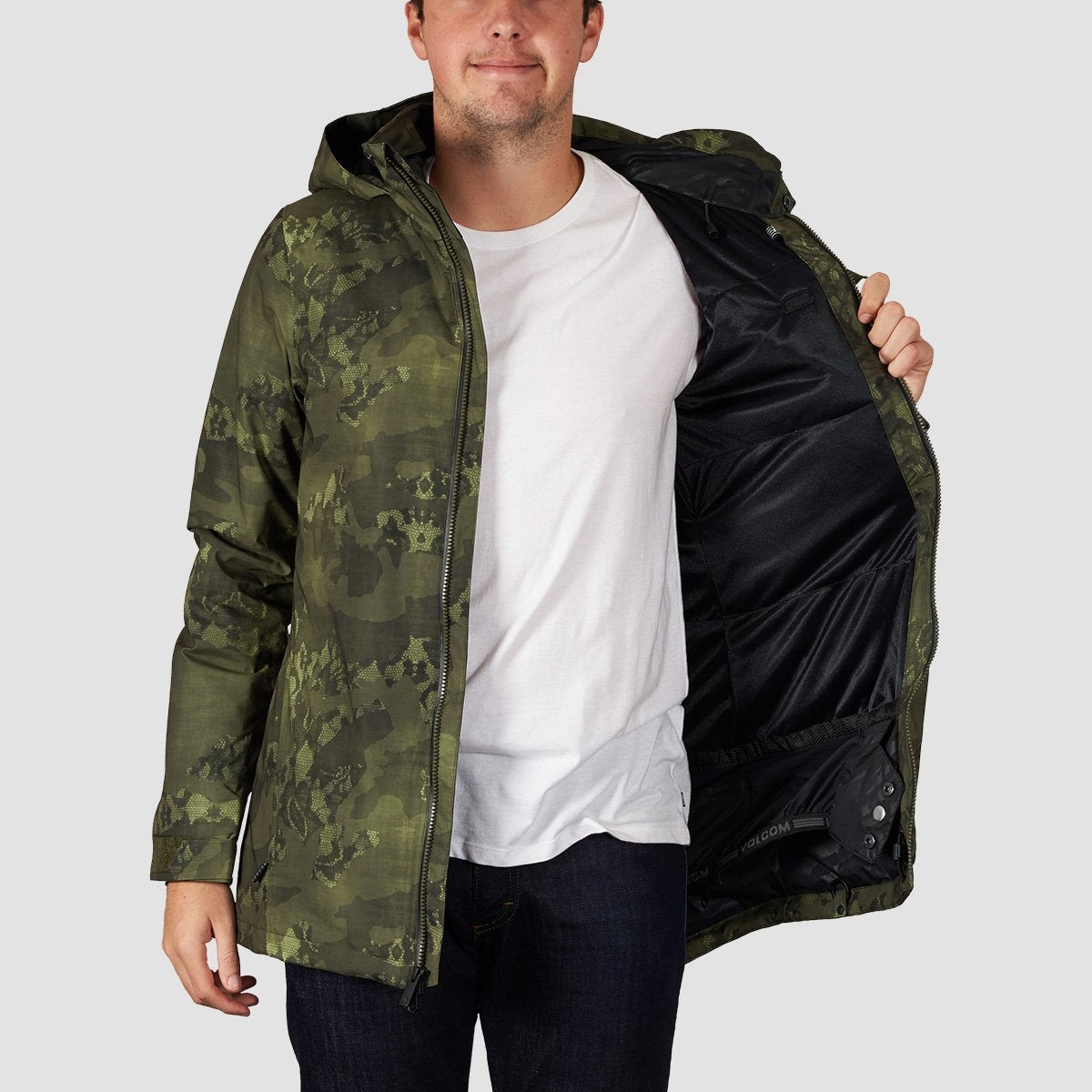 Volcom 3D Stretch Gore-Tex Snow Jacket Camouflage - Snowboard