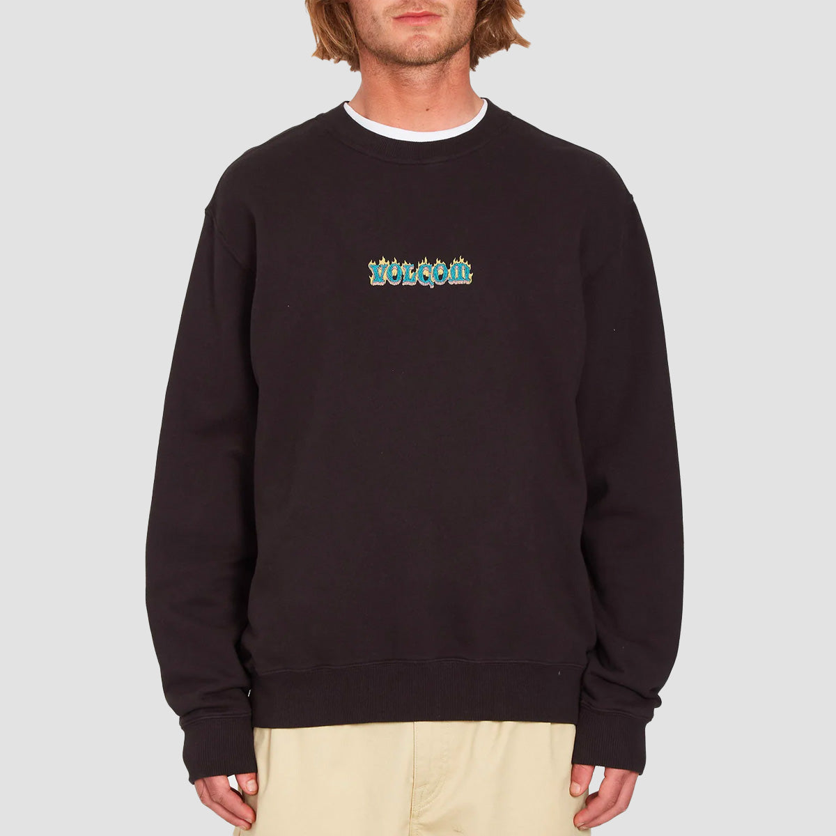 Volcom Alstone Crew Sweat Black