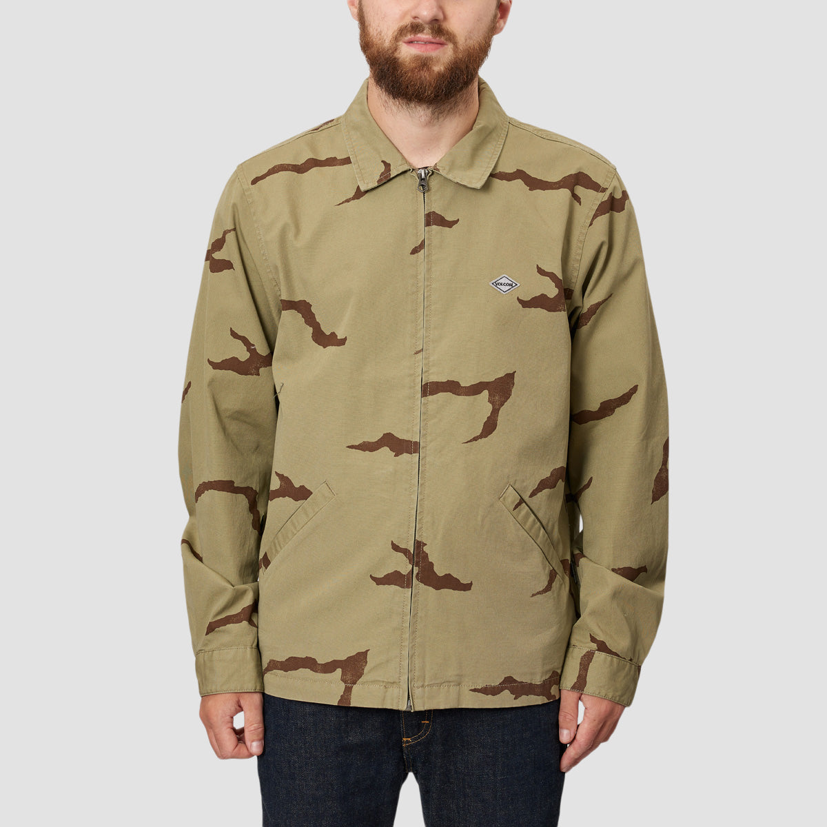Volcom Burkey Ozzy Wrong Jacket Moss stone