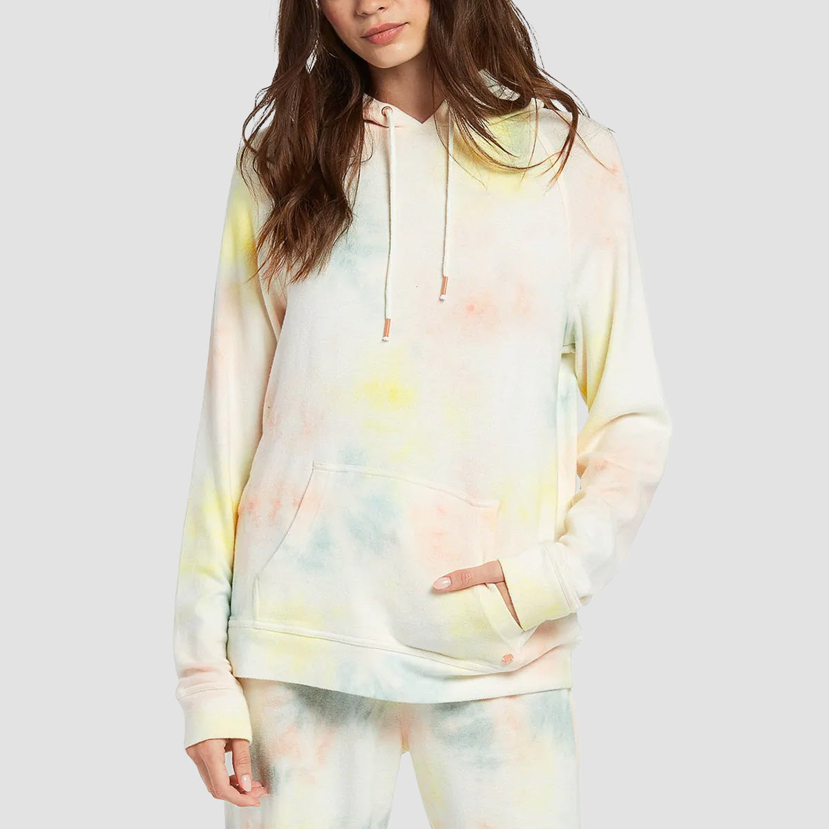 Volcom Lived In Lounge Pullover Hoodie Multi - Womens