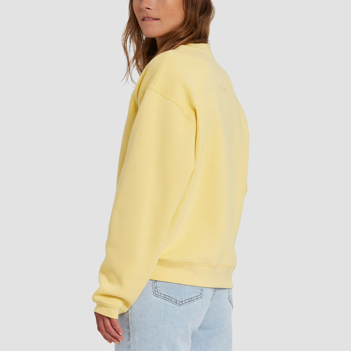 Volcom Stone Heart II Crew Sweat Wheat - Womens