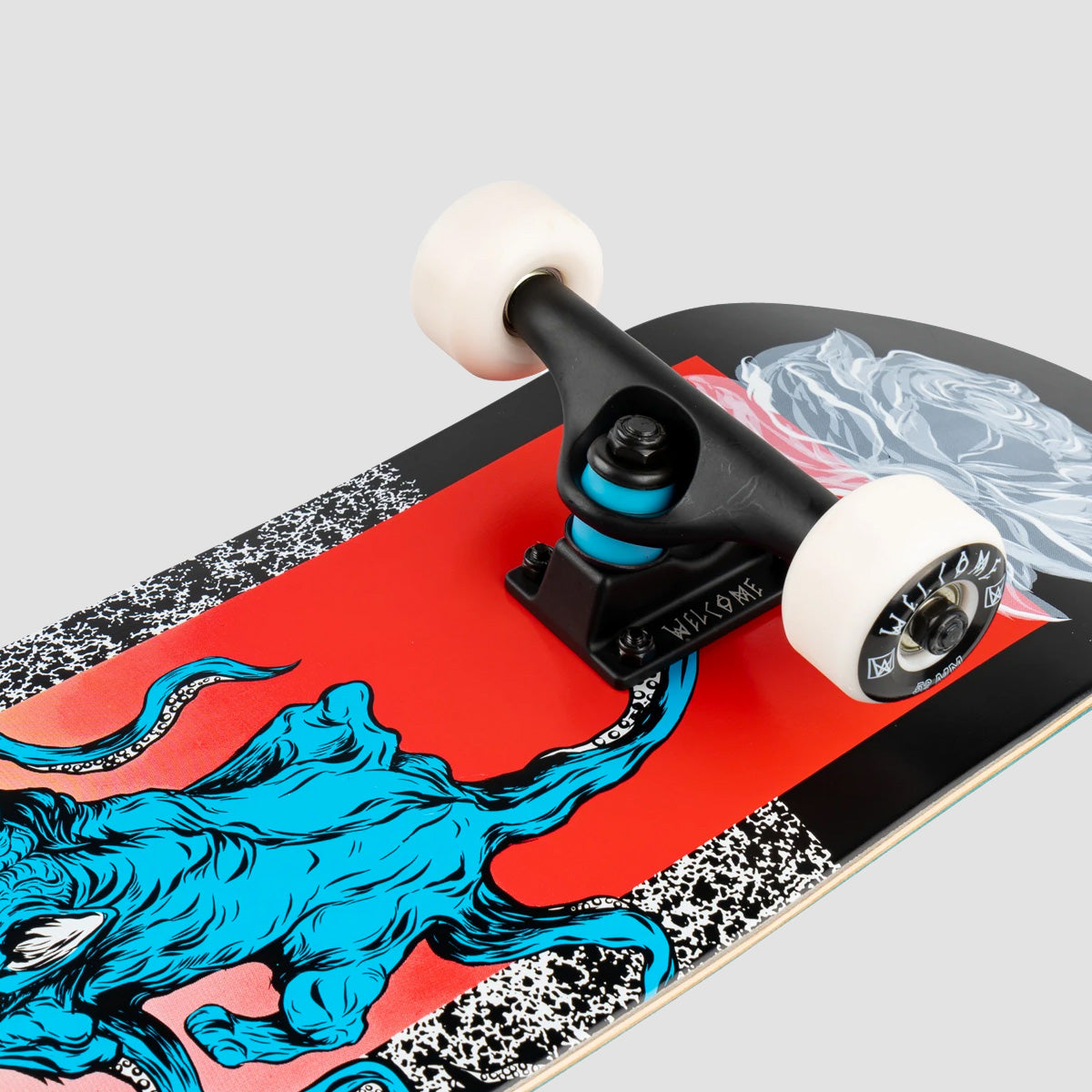 Welcome Bactocat on Bunyip Skateboard Black - 8"