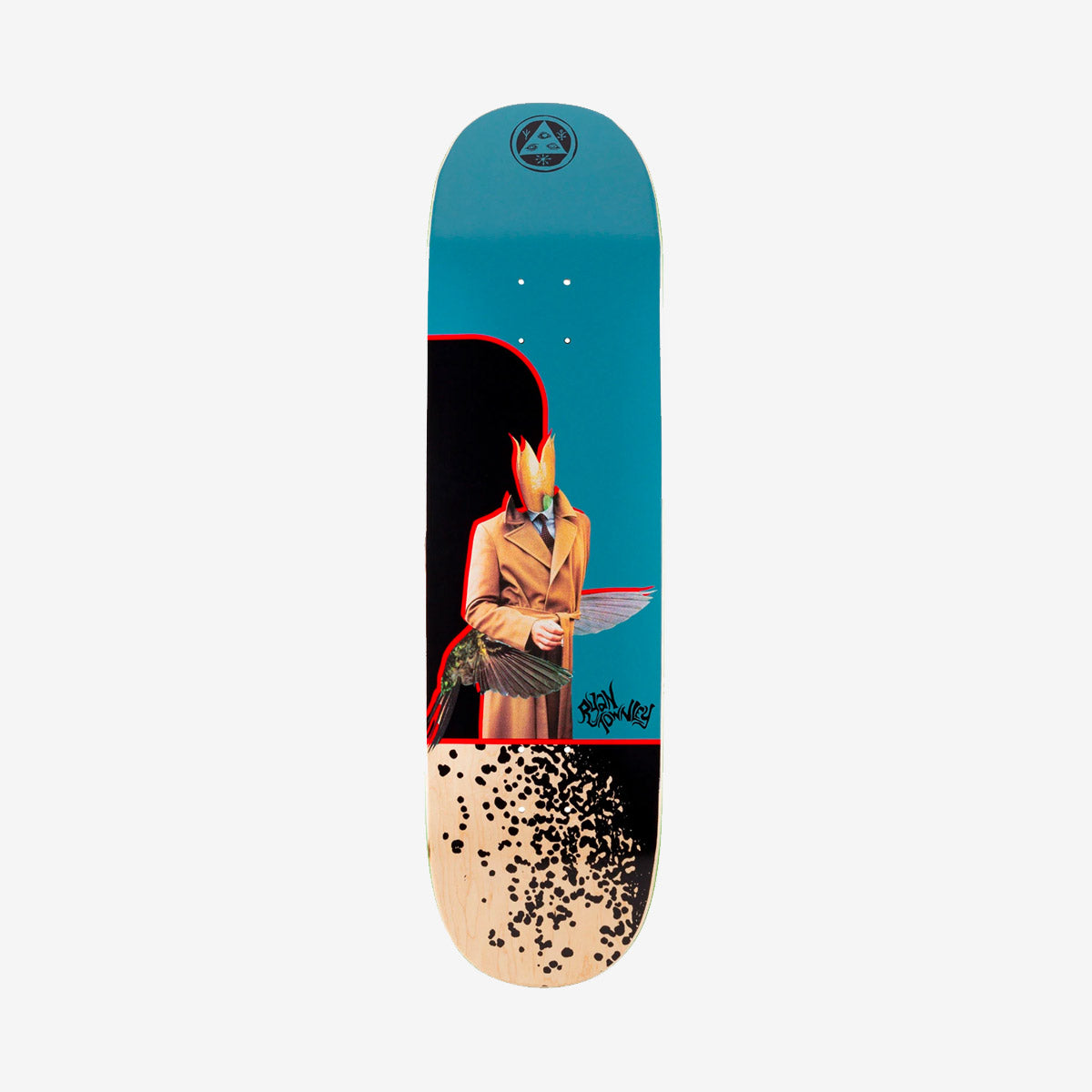 Welcome Hummingbird on Enenra Ryan Townley Pro Skateboard Deck Slate - 8.5"