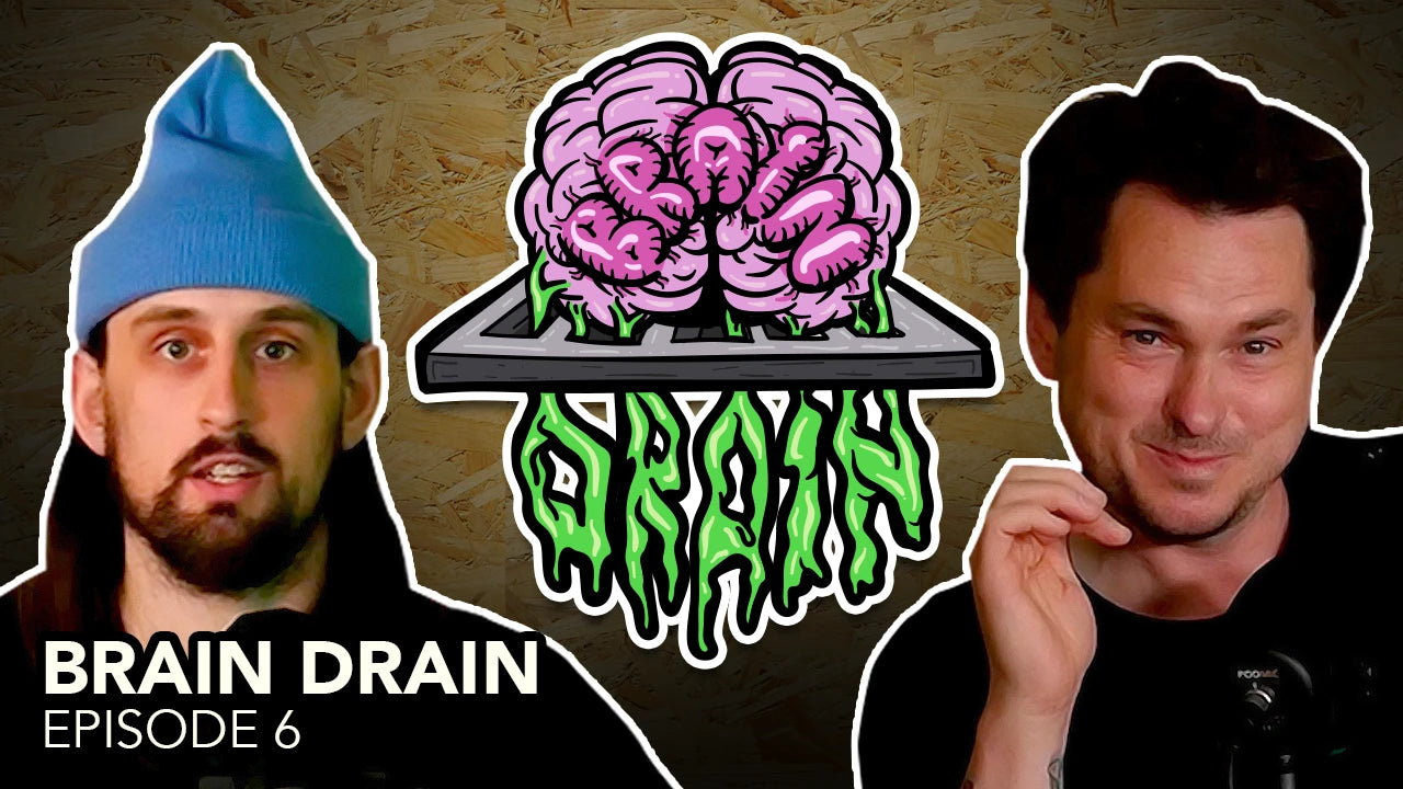 Skate Rituals, Full Pipes, Spiders & Sidewalk Distribution & | Brain Drain Show #6