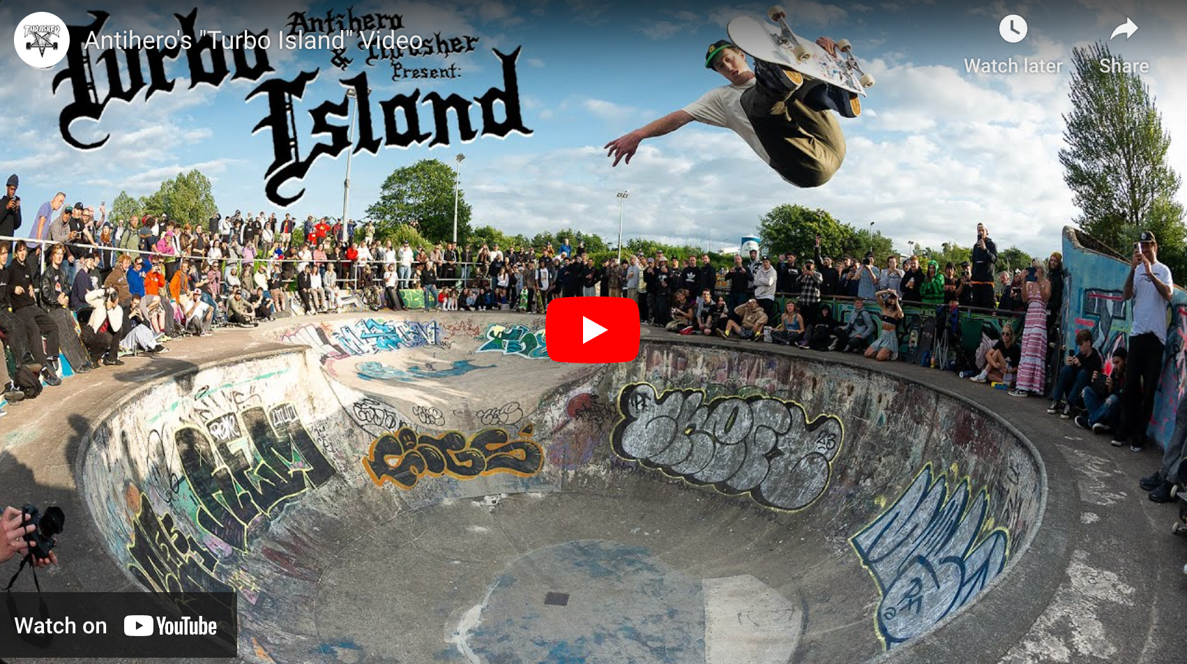 Antihero "Turbo Island" UK tour video