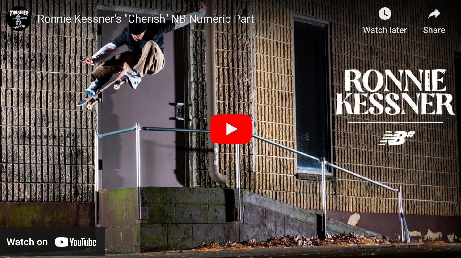 Ronnie Kessner's 'Cherish' NB Numeric Part