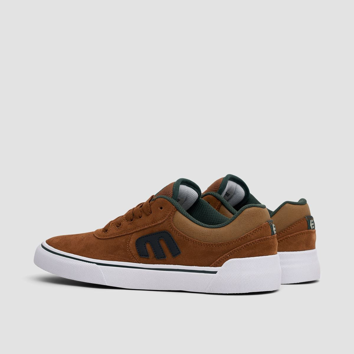 Etnies Joslin Vulc Shoes - Brown/Green