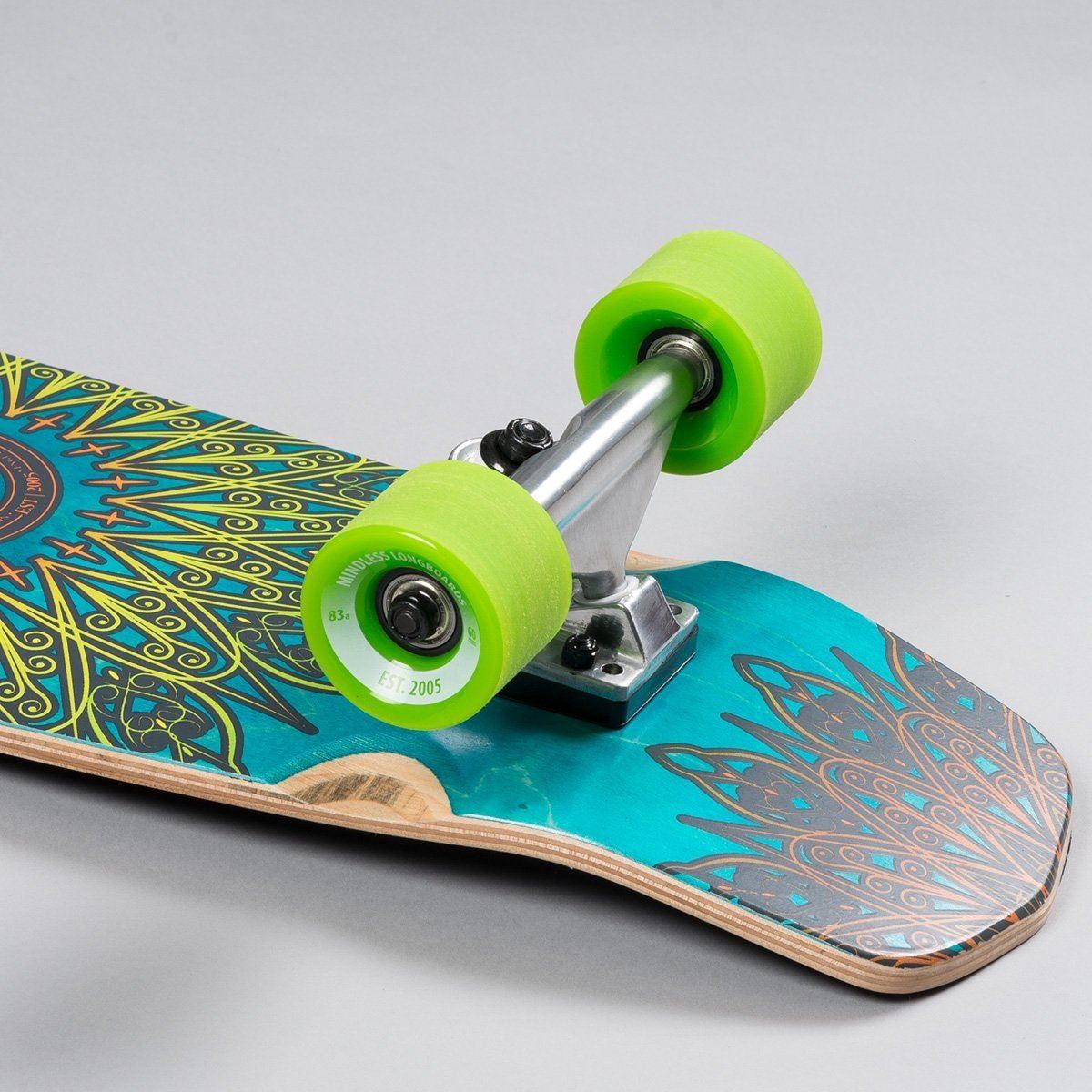 Mindless Mandala Cruiser Skateboard Blue - 28"