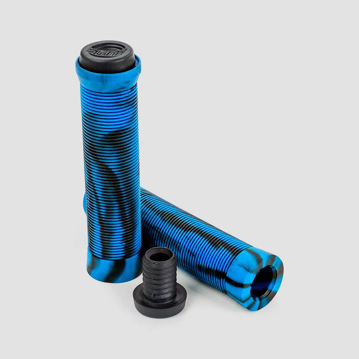 Slamm Pro Swirl Bar Grips Blue