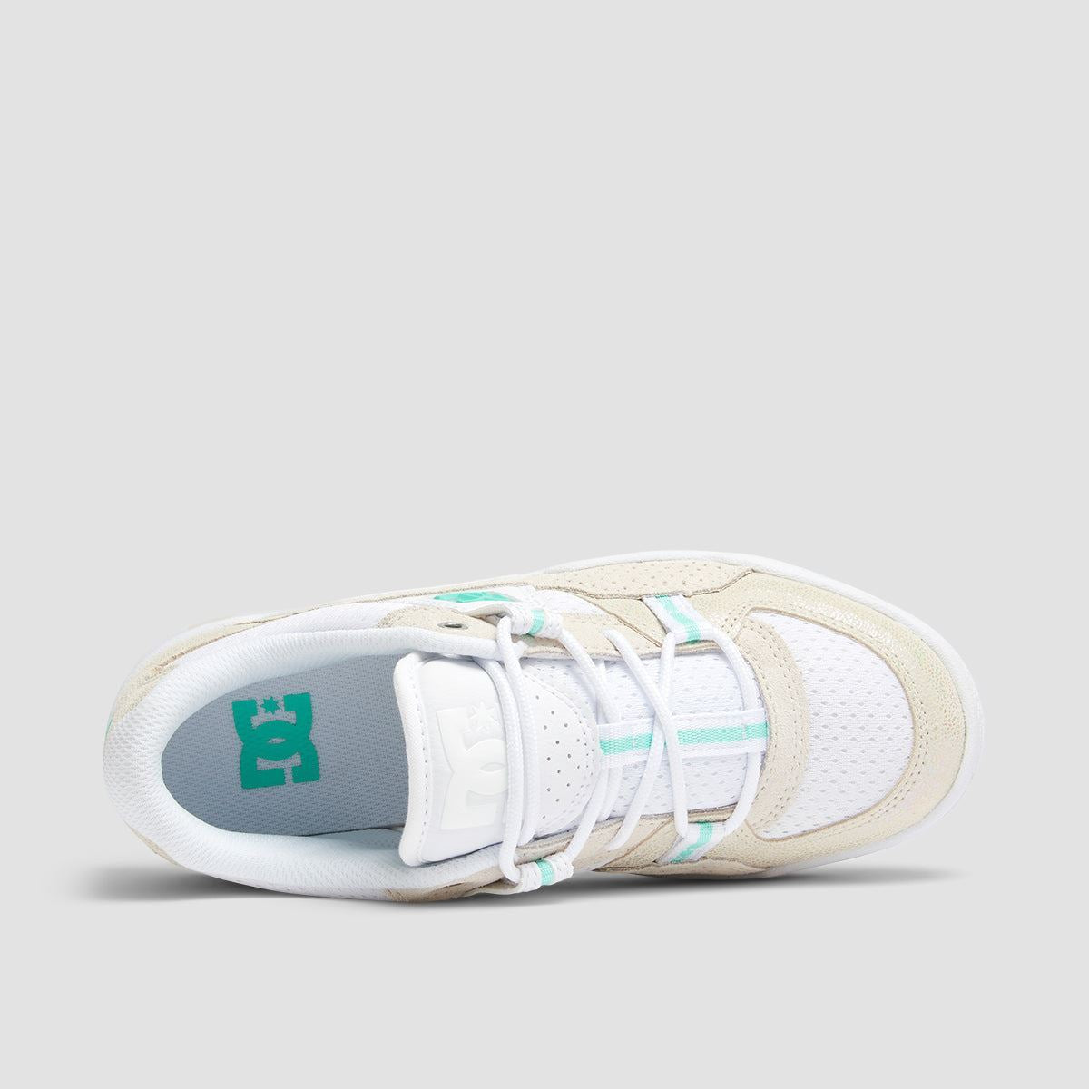 DC Construct Shoes - White/White/Monogram - Womens