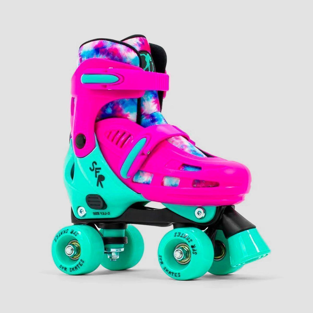 SFR Hurricane IV Adjustable Quad Skates Tie Dye - Kids