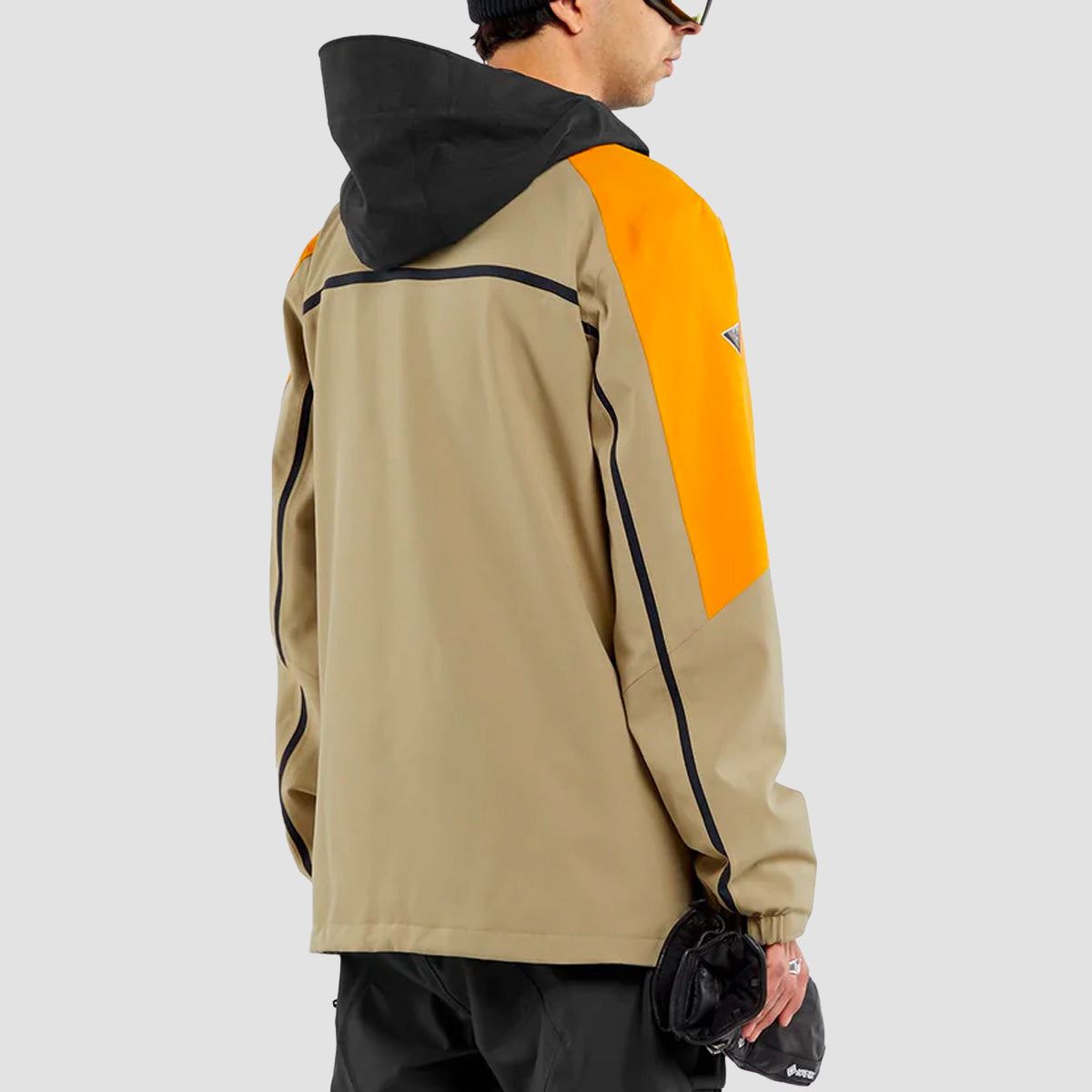 Volcom Brighton Pullover Snow Jacket Gold