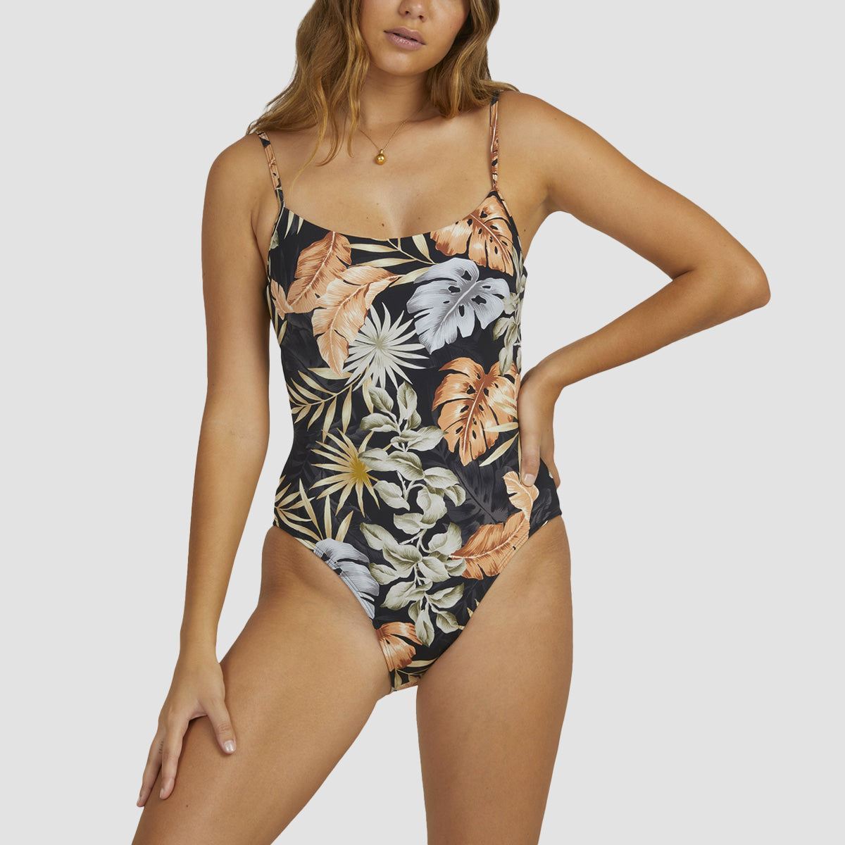 Billabong My Babylon Mia One-Piece Swimsuit Black - Womens