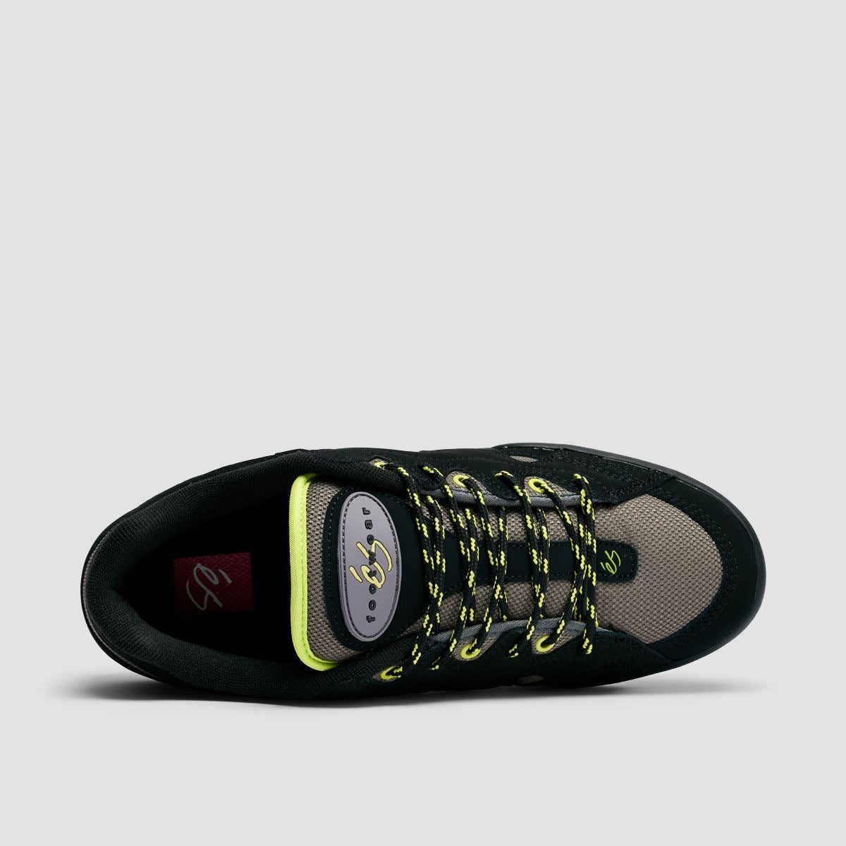 eS One Nine 7 Shoes - Black/Lime