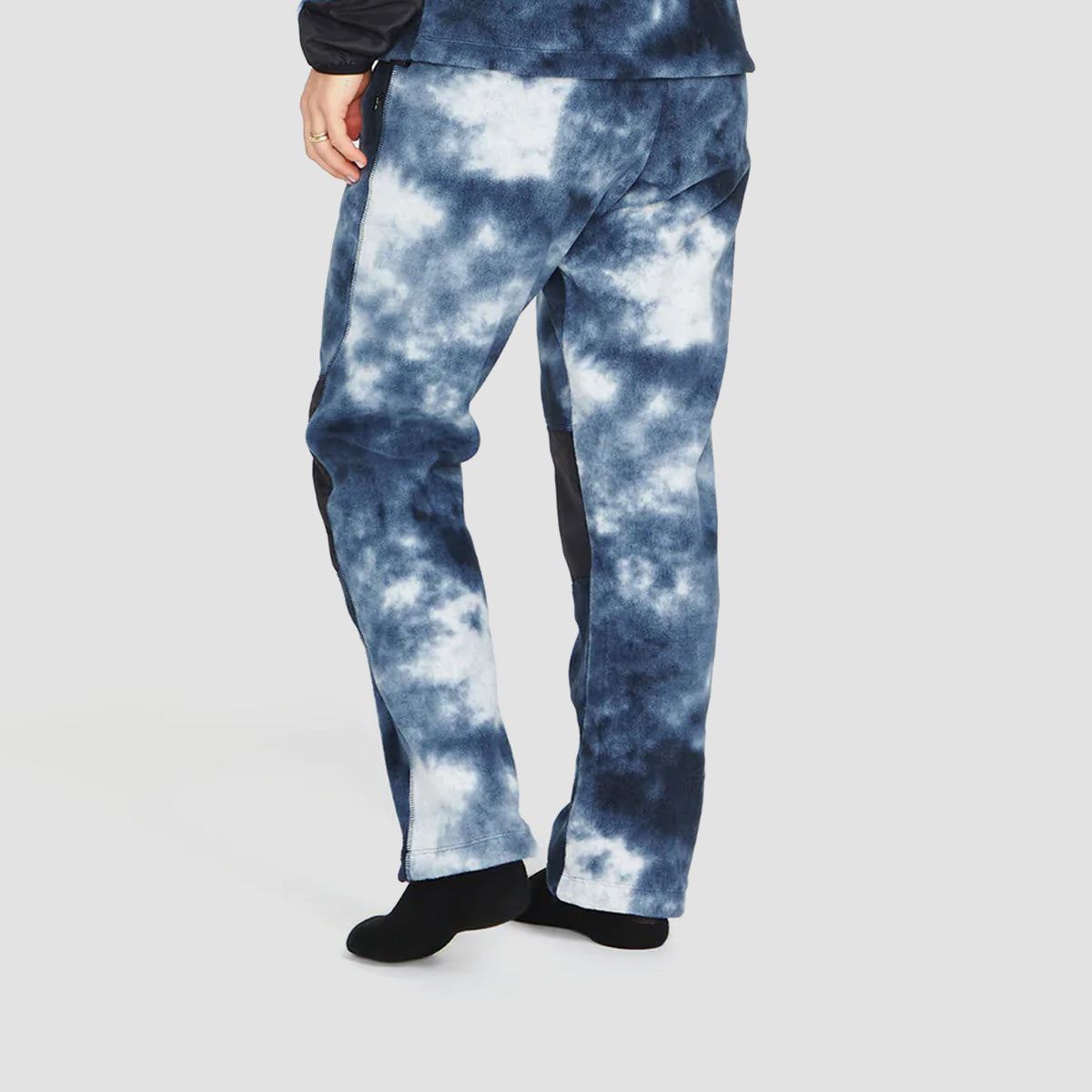 Volcom Polar Fleece Pants Storm Tie-Dye - Womens