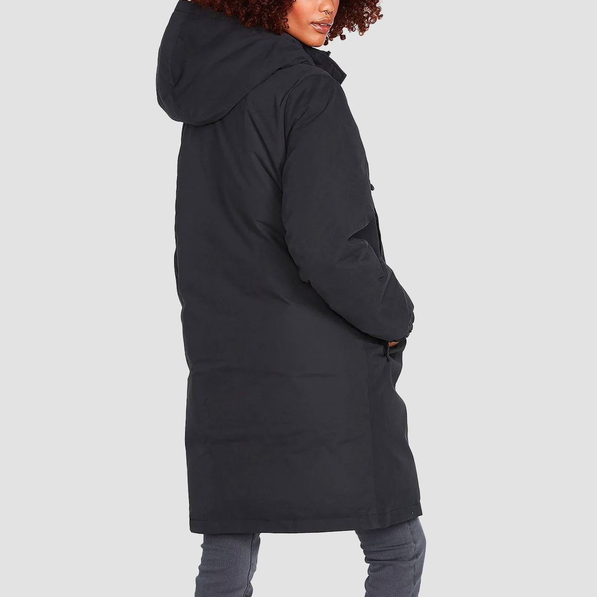 Volcom Walk On By 5K Parka Jacket Black - Womens