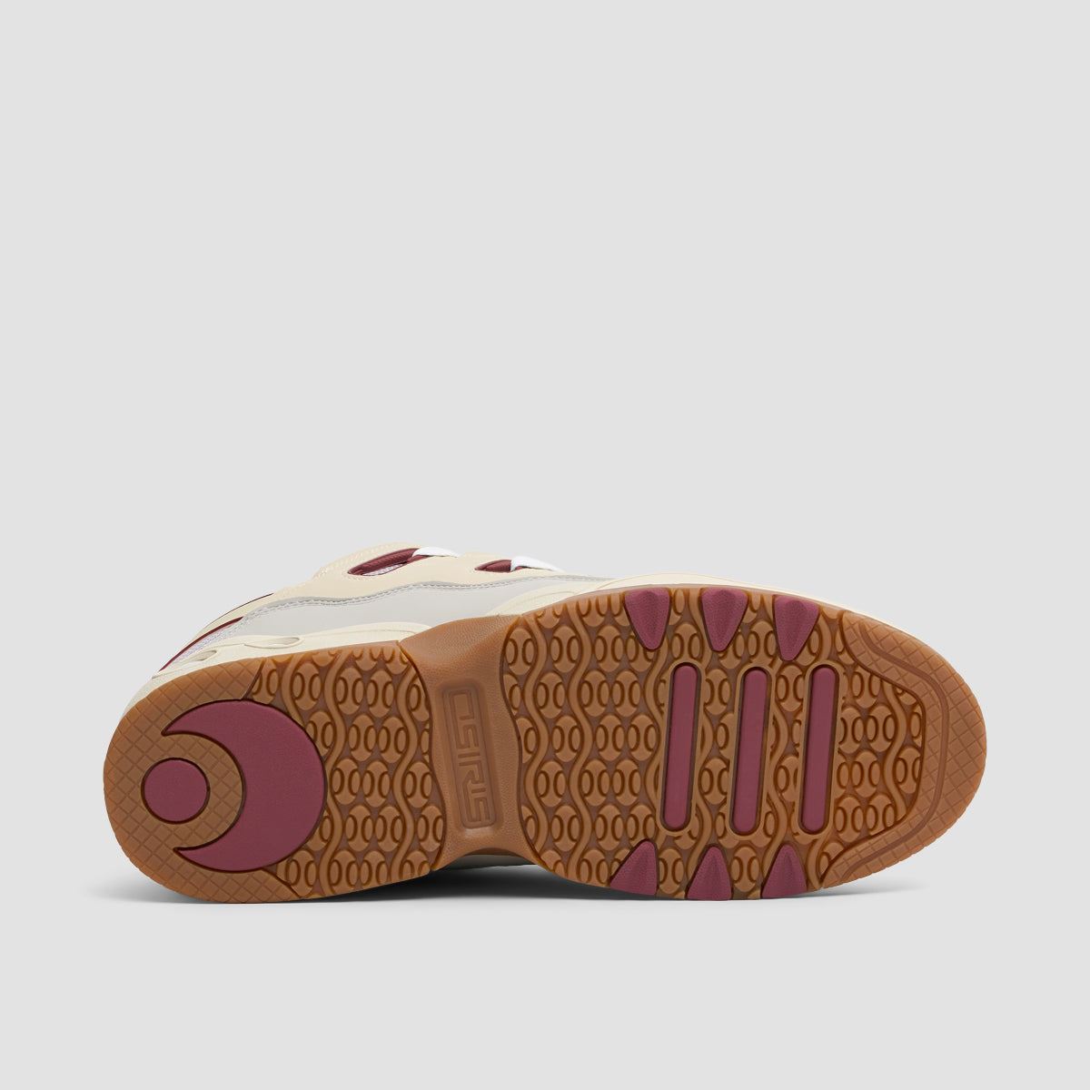 Osiris D3 OG Shoes - Tan/Burgundy/Gum