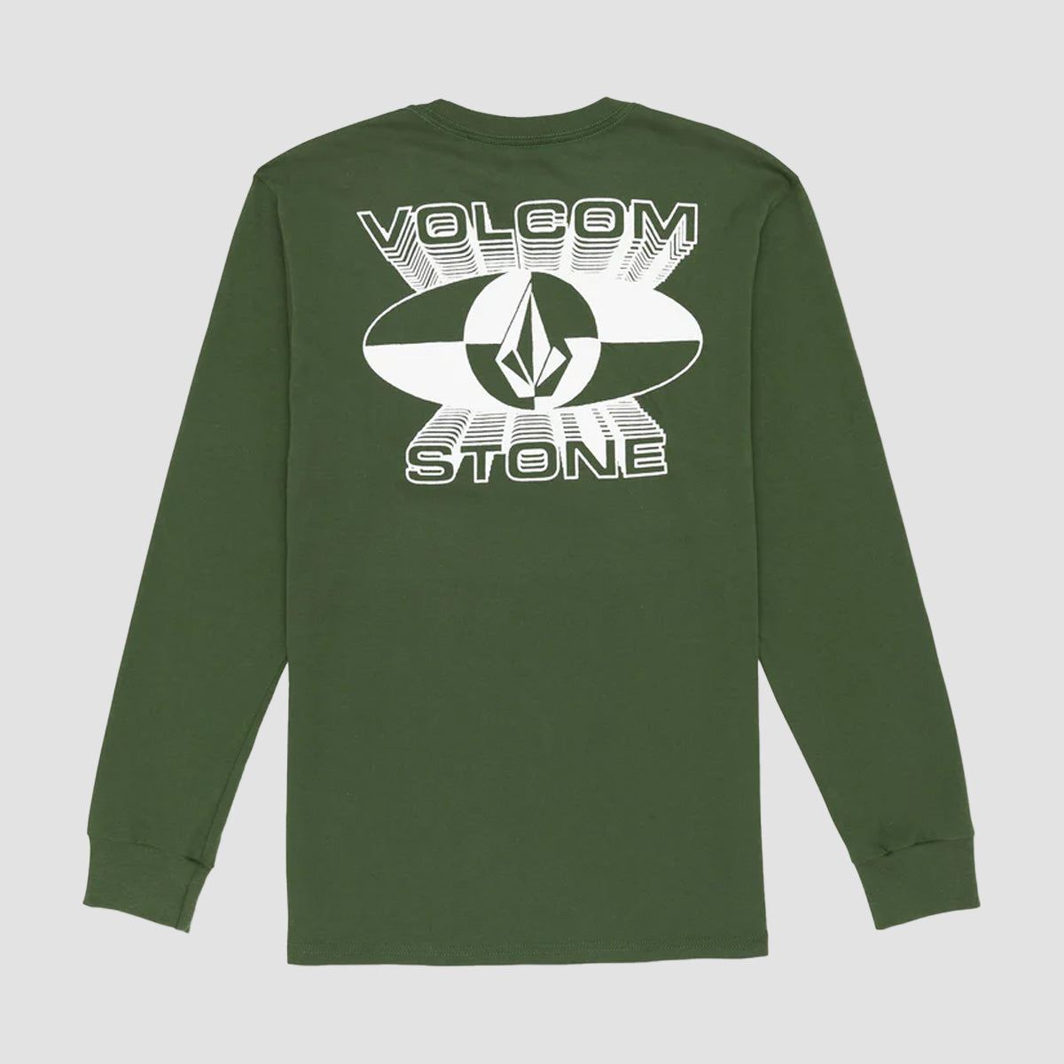 Volcom Masonite Longsleeve T-Shirt Dark Pine