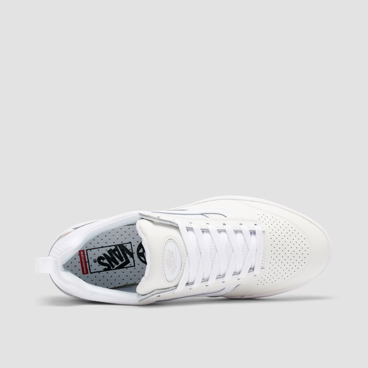 Vans Zahba Shoes - Leather White/White