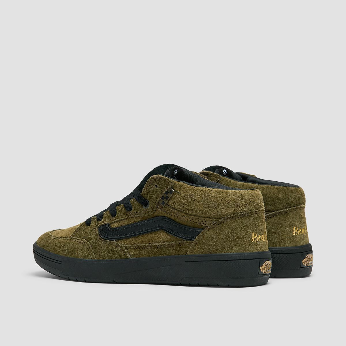 Vans Zahba Mid Top Shoes - Beatrice Domond Dark Olive